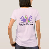 Krebsbewusstsein T-Shirt (Rückseite)