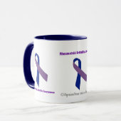 Krebsbewusstsein Tasse (Vorderseite Links)