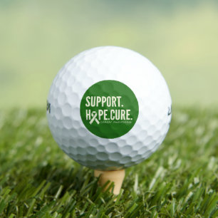 Krebsbewusstsein unterstützt die Hoffnung, Golf Ba Golfball