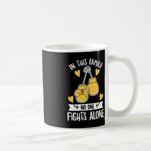 Krebsbewusstsein von Kindern für einen Krebskrieg Kaffeetasse