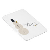 Krebsbewusstsein Weihnachten Flexibles Foto Magnet (Rechte Seite)