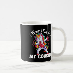 Krebsbewusstsein, wenn ich Rosa für meinen Cousin  Kaffeetasse