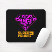 Krebsbewusstseinsfürsorge - Ich bekämpfe Krebs, de Mousepad (Mit Mouse)