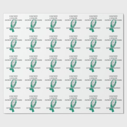 Krebsbully (Aquamarines Band) Geschenkpapier (Flach)