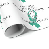 Krebsbully (Aquamarines Band) Geschenkpapier (Rolleneckpunkt)