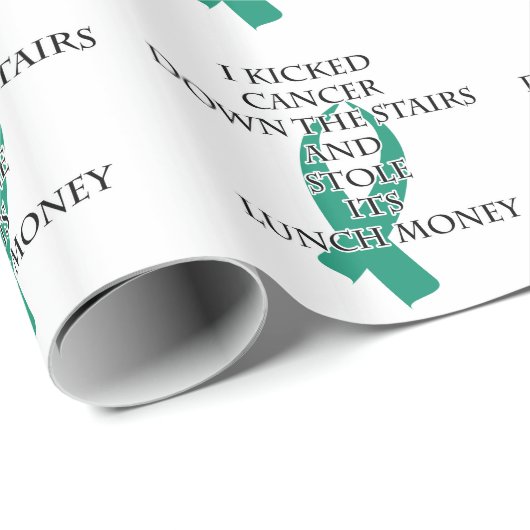 Krebsbully (Aquamarines Band) Geschenkpapier (Rolleneckpunkt)