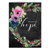 Krebsdiagnose, wir verlieren nicht die Hoffnung (Vorne)