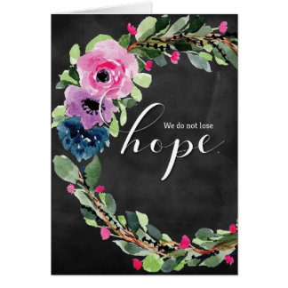 Krebsdiagnose, wir verlieren nicht die Hoffnung