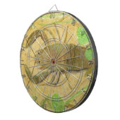 Krebse Dartscheibe (Vorderseite rechts)