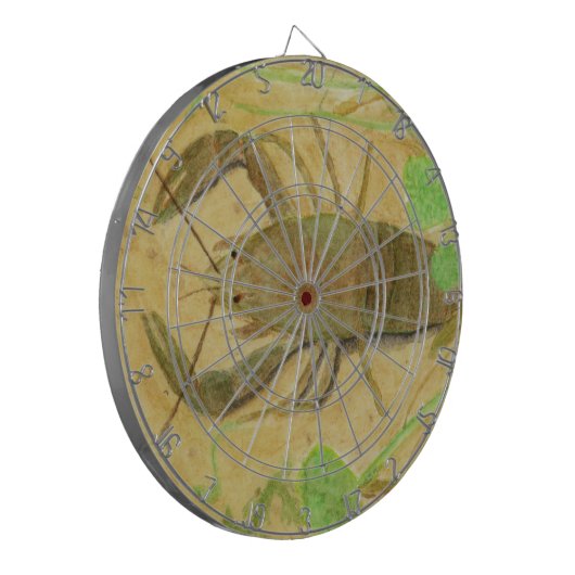 Krebse Dartscheibe (Vorderseite Links)
