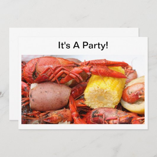 Krebse Einladung (Vorne/Hinten)