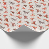 Krebse - Farbmuster Geschenkpapier (Ecke)