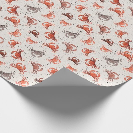 Krebse - Farbmuster Geschenkpapier (Ecke)