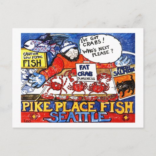 Krebse got? postkarte (Vorderseite)