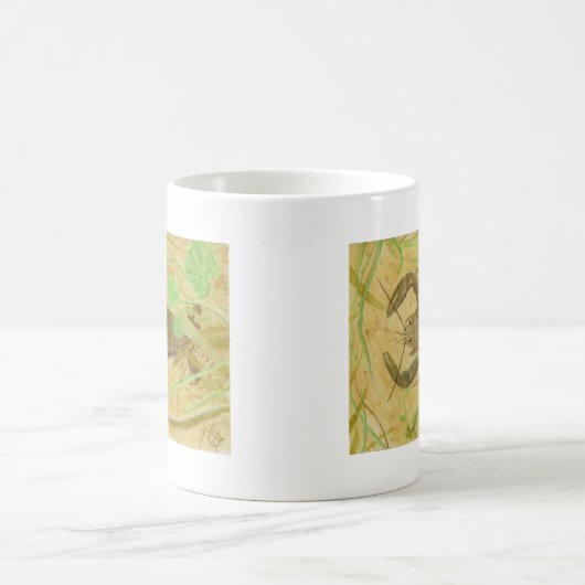 Krebse Kaffeetasse (Mittel)