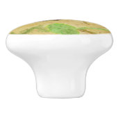 Krebse Keramikknauf (Seitenansicht)