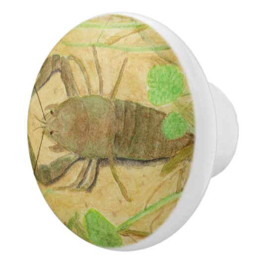 Krebse Keramikknauf (Rechts)