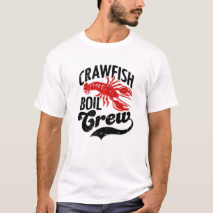 Krebse Kochen Crew Flusskrebse Meeresfrüchte Festi T-Shirt