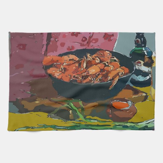 Krebse, Krautfisch Handtuch (Horizontal)