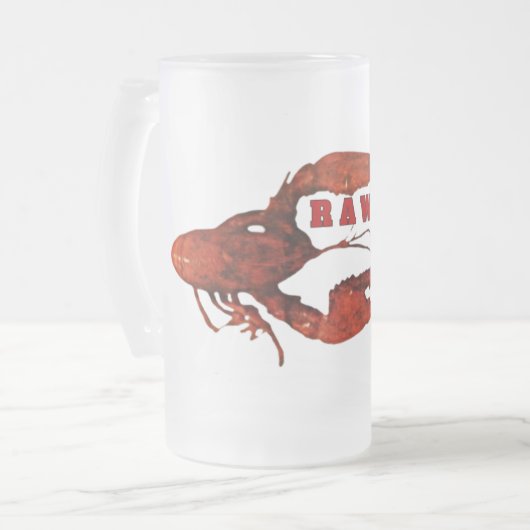 Krebse Mattierte Tasse (Vorderseite Links)