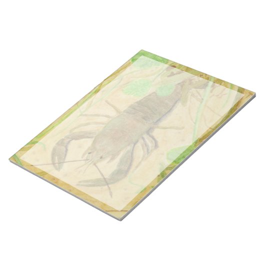 Krebse Notizblock (angewinkelt)