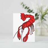 Krebse Postkarte (Stehend Vorderseite)