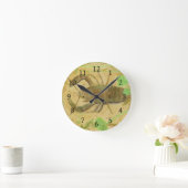 Krebse Runde Wanduhr (Zuhause)