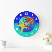 Krebse & Starfish - Uhr (Zuhause)