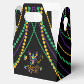 Krebse/Trompete/Maske/Lilie Mardi Gras Geschenkschachtel (Geöffnet)