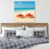 Krebse zwischen Welten - durch kommen Leinwanddruck (Insitu (Schlafzimmer))