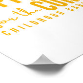 Krebserkrankung im Kindesalter als Heilmittel für Poster (Ecke)