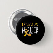 Krebserkrankung im Kindesalter Onkel eines Krieger Button (Vorne & Hinten)