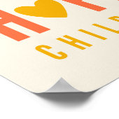 Krebserkrankungen im Kindesalter unterstützen Hoff Poster (Ecke)