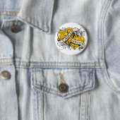 Krebserkrankungen im Kindesalter - zwei Herzen Button (Beispiel)