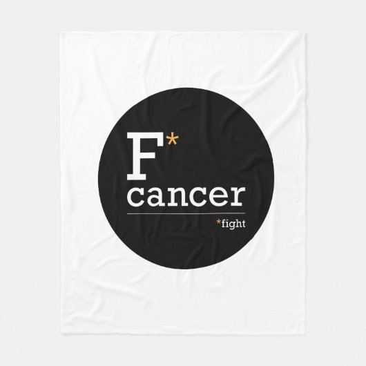 Krebsflockendecke Fleecedecke (Vorderseite)