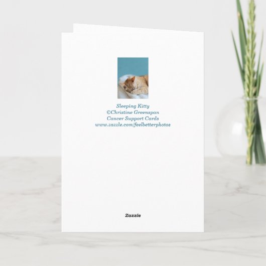 Krebsförderung Brave Kitty wird gut Karte (Rückseite)