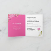 Krebsförderung für sie, Bravest Frauenkarte Karte (Innenseite)