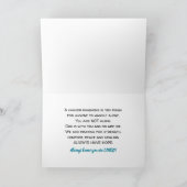 Krebsförderung - Hoffnung ist eine wunderbare Sach Karte (Innenseite)