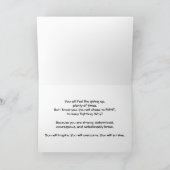 Krebsförderung - Mut ist schön Karte (Innenseite)