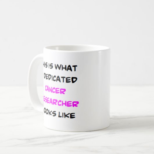 Krebsforscher Kaffeetasse (Vorderseite Links)