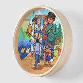 Krebsfreie Überlebenshilfe Uhr (Winkel)