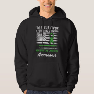 Krebsfreies Non-Hodgkins Lymphomüberleben Hoodie