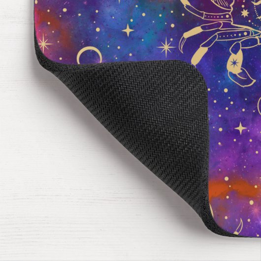 Krebsgalaxie Mousepad (Ecke)