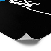 Krebsgefühl Schilddrüsenkrebserkrankung Poster (Ecke)