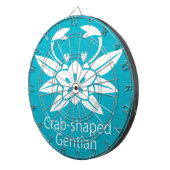 Krebsgenzian Dartscheibe (Vorderseite rechts)