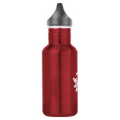 Krebsgenzian Edelstahlflasche (Links)