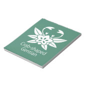 Krebsgenzian Notizblock (Rotiert)