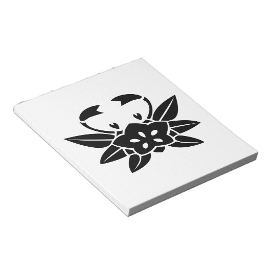 Krebsgenzian Notizblock (angewinkelt)