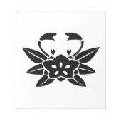 Krebsgenzian Notizblock (Vorderseite)