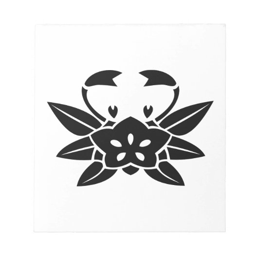 Krebsgenzian Notizblock (Vorderseite)